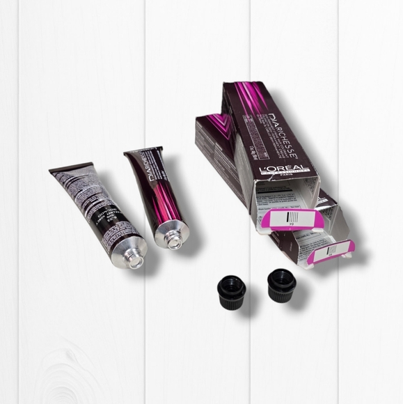 L'Oreal Professionnel DIARichesse 2 Tubes Ammonia-Free 6.23/6VG Hazelnut Honey - Picture 11 of 16